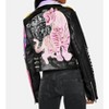 Women's Sheeba Graphic Moto Jacket - AZALEA WANG - 3 of 4
