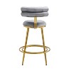 NicBex Dining Chairs Set of 2 Upholstered Chair Counter Stools with iron Frame Soft Back Footrest for dining room - 4 of 4