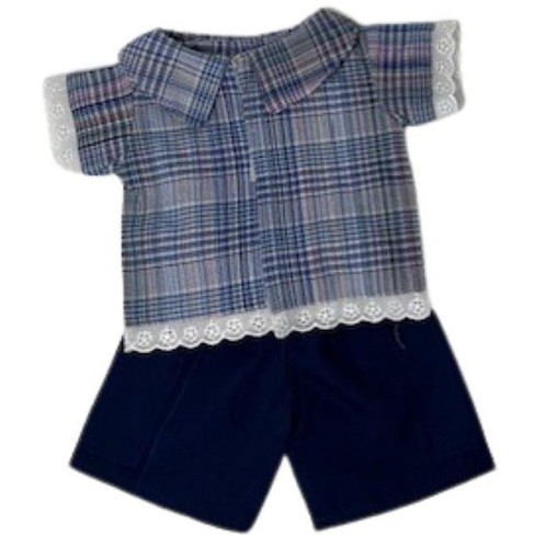 Doll Clothes Superstore Shirt And Cargo Shorts Fits 15-16 Inch Baby Dolls - image 1 of 4