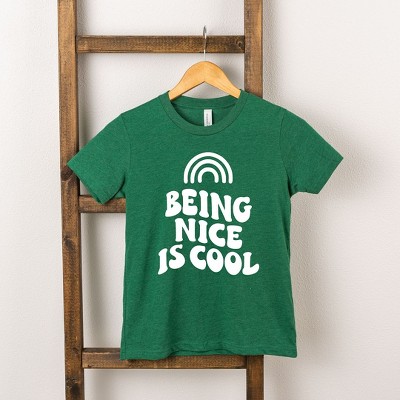 The Juniper Shop Being Nice Is Cool Girls' Short Sleeve Tee
