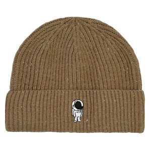 Dalix Astronaut Fisherman Beanie Hat Winter Knit Cuffed Watch Cap Mens - 1 of 4
