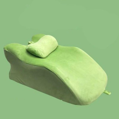 FONTOI Multi-Functional Bed Pillow, Ergonomic Spinal Posture Support for Bedroom, Green, 14.1"*9"*23.6"