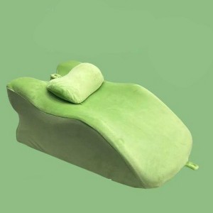 FONTOI Multi-Functional Bed Pillow, Ergonomic Spinal Posture Support for Bedroom, Green, 14.1"*9"*23.6" - 1 of 4