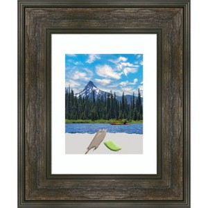 Amanti Art Rail Rustic Char Picture Frame - 1 of 4