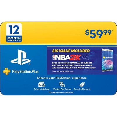 Bonus $10 NBA 2K21 Content 