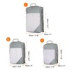 Unique Bargains Suitcases Compression Packing Cube Travel Luggage Organizers Bag 3 Pcs - 2 of 3