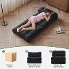 Folding Sofa Bed, Floor Folding Couch with Pillow, Futon Sofa Bed Convertible Sleeper Chair Foldable Mattress Back Support, Single, Corduroy - 4 of 4