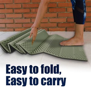 Outdoor Sleeping Pad Foldable Moisture-proof Thick Single Mat for Camping - 1 of 4