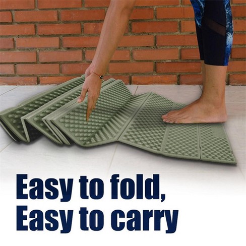 Outdoor Sleeping Pad Foldable Moisture-proof Thick Single Mat for Camping - image 1 of 4