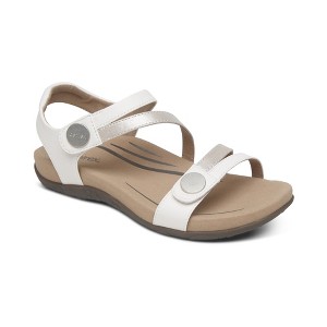Aetrex Jess Adjustable Quarter Strap Sandal - 1 of 4