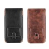 LUXMO Large Vertical Universal Pouch - Brown - 3 of 4