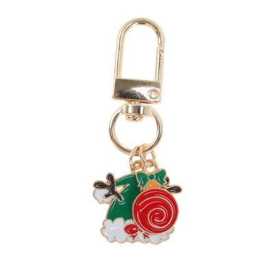 Unique Bargains Christmas Keychain Lobster Clasp Zinc Alloy 2.17" 1 Pc