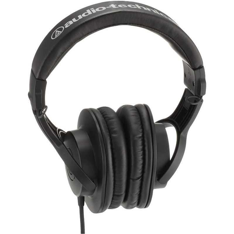 Audio-Technica ATH-M20X Professional Studio Monitor Headphones, Black, 4 of 6