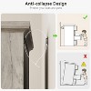6-Drawer Grey Wooden Dresser Chest Multi-Room Closet Storage Cabinet for Nursery, Living Room, Bedroom and Hallway Organizer - 2 of 4