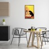 Stupell Industries Vintage Cat & Absinthe Black Framed Floater Canvas Wall Art - 2 of 4