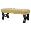 Scarlette Tufted Ottoman Bench - Christopher Knight Home - 2 of 4
