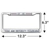 Southern Methodist University Full Size Standard License Plate Metal Frame - 4 of 4