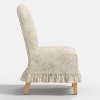Rounded Back Slipcovered Dining Chair with Ruffle - Threshold™ - 3 of 4