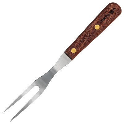 Dexter-Russel Stainless Steel 7.75 Inch Granny Fork with Walnut Wood Handle