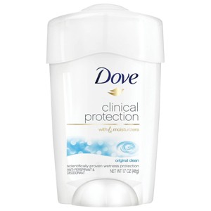 Dove Beauty Clinical Protection Original Clean Women's Antiperspirant & Deodorant Stick - 1.7oz - 1 of 4