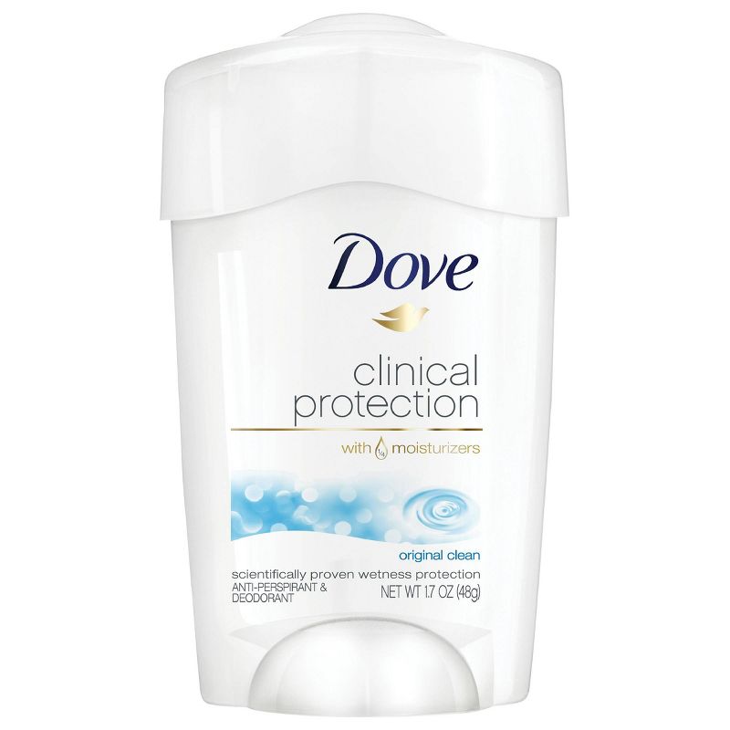 Dove Beauty Clinical Protection Original Clean Women&#39;s Antiperspirant &#38; Deodorant Stick - 1.7oz, 3 of 10
