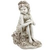 Design Toscano Pausing by the Pond Little Girl Garden Statue - 2 of 4