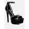 Cinderella Rhinestones Embellished Stiletto Platform Sandals - image 2 of 4