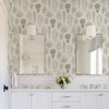 Brewster Cream Coquina Scalamandre Self Adhesive Wallpaper: NuWallpaper Vinyl Peelable Seashell Pattern, 30.75 Sq Ft Coverage - 3 of 4