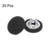 Unique Bargains Metal Shank Round Cloth Covered DIY Sewing Buttons 20 Pcs - 3 of 4