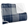 Monmouth University Campus Plaid Spirit Silky Touch Super Soft Throw Blanket 50x60 - 3 of 4