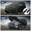 Unique Bargains Waterproof for Toyota 4Runner 2002-2023 Full Car Cover with Zipper Black - 3 of 4