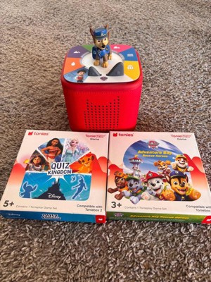 tonies PAW Patrol: Chase Toniebox 2 Starter Set - Sunset Red : Target