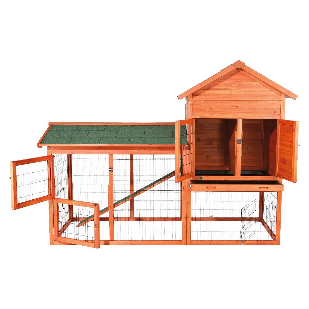 EAN 4011905623320 product image for Rabbit Hutch with Outdoor Run | upcitemdb.com