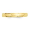 Black Bow Jewelry 2mm to 6mm 14K Yellow Gold Half Round Standard Fit Band - 3 of 4