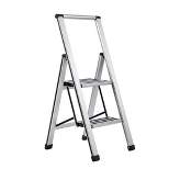 BirdRock Home 2-Step Slim Aluminum Step Ladder