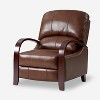 Alexandra Genuine Leather Manual Recliner | ARTFUL LIVING DESIGN - 2 of 4