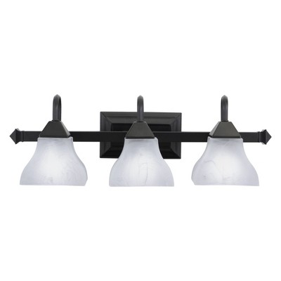 Vaxcel Cardiff 3 - Light Vanity in  Oil Burnished Bronze