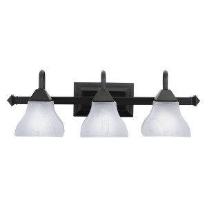 Vaxcel Cardiff 3 - Light Vanity in  Oil Burnished Bronze - 1 of 4