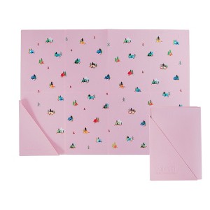 Austin Baby Co Silicone On-the-Go foldable Placemat | Portable, BPA-Free, Easy to Clean and perfect for travel for babies, toddlers and kids - 1 of 4