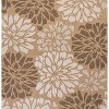 JONATHAN Y Zinnia Modern Floral Textured Weave Indoor/Outdoor Area Rug - 2 of 4