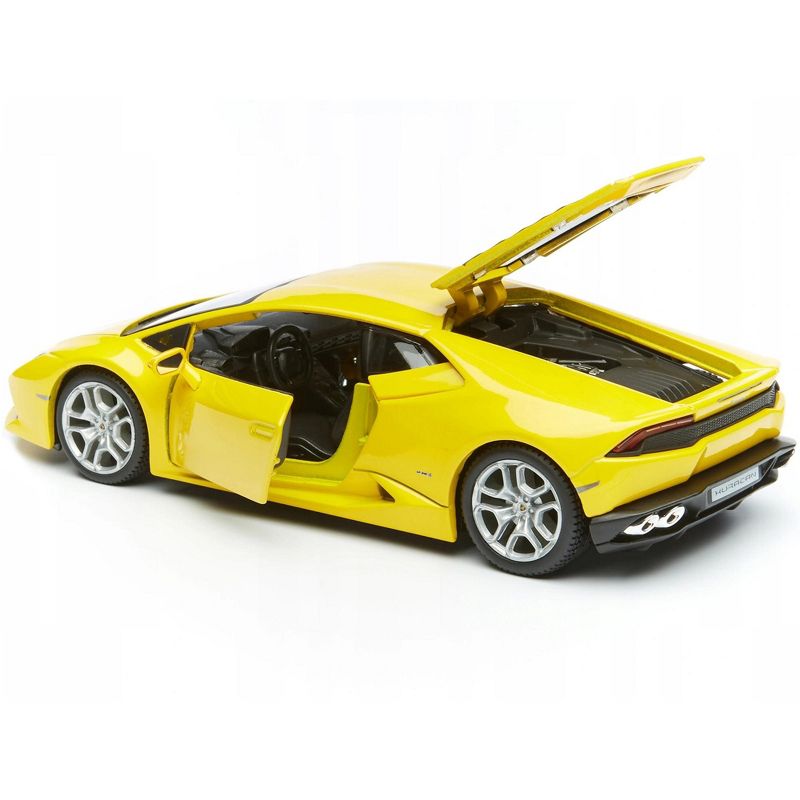 Lamborghini Huracan LP610-4 Yellow 1/24 Diecast Model Car by Maisto, 4 of 7
