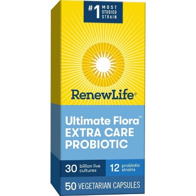 Renew Life Ultimate Flora Probiotic Extra Care - 30 Billion CFU - 50ct