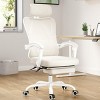 FURNIinspire Task And Office Chairs, Mesh Office Desk Chair With Footrest And Headrest, High Back Computer Chair, Silver, 24.8"*24.8"*49.2" - 4 of 4