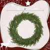 Aghana Digitals 36 Inch Indoor Christmas Wreath with 224 Norfolk Pine Tips, 19 Pine Cones, - 2 of 4