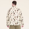 Adult Bird Motif Long Sleeve Button-Down Flannel Shirt - Woolrich x Target Cream Multi - 3 of 4