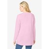Woman Within Plus Size Perfect Long-Sleeve V-Neck Tunic - 3 of 4