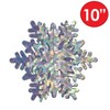 Beistle 3-D Prismatic Snowflake Centerpiece, 10", (2/Pkg) Multicolored - image 3 of 3