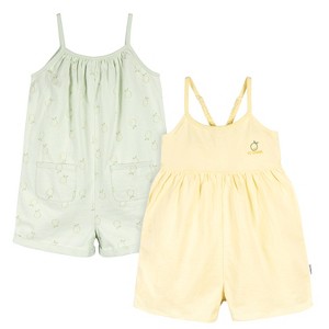 Gerber Baby Girls Toddler Sleeveless Romper Jumpsuit - 1 of 4