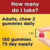 Nature Made Fish Oil Gummies, Omega 3 Fish Oil Supplements, Healthy Heart Support, 150 Gummies, 75 Day Supply - 4 of 4