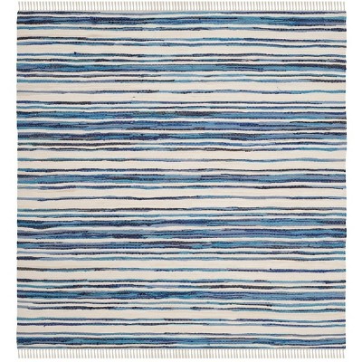 Rag Rug RAR126 Hand Woven Indoor Rugs - Safavieh